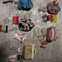  (5)Real little backpacks. 