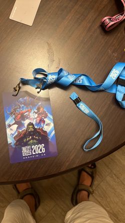 I have 2 Blizzcon Ticket 2026 Sunday