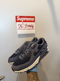Nike Air Max 90 Wolf Grey Midnight Navy