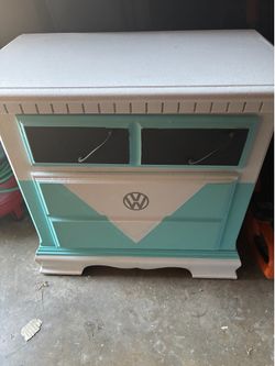 Night stand vw style painted