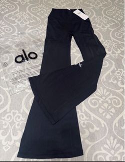 Alo Yoga Black Flare Leggings