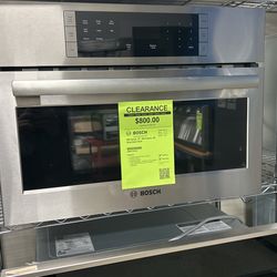 27 Inch Bosch Built-In Drop-Down Microwave