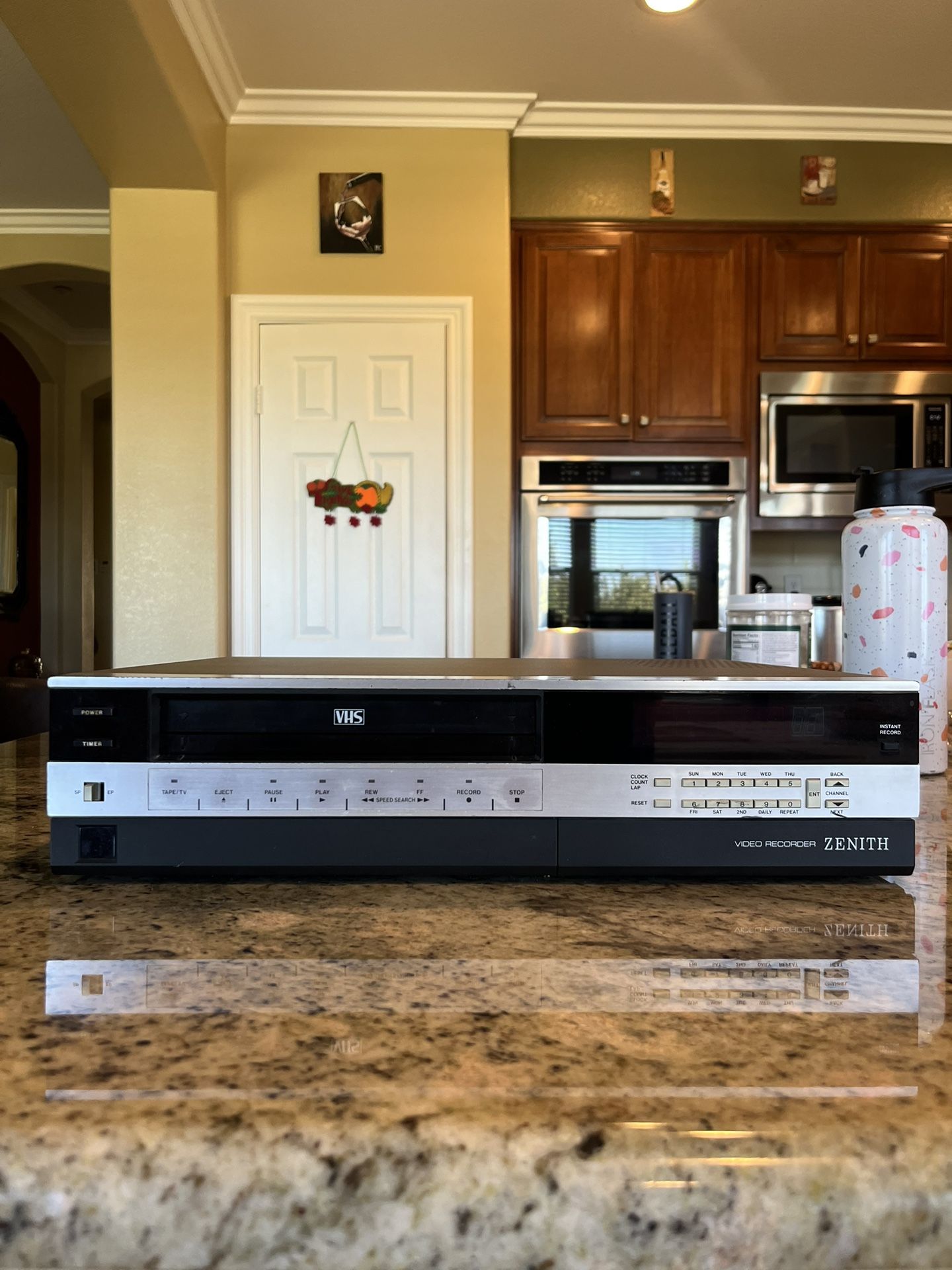 Zenith VHS Player + VHS Tapes