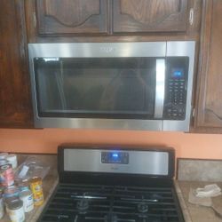 Whirlpool Microwave, Stove,fridge