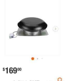 1,500 CFM (cubic feet of airflow per minute) Automatic thermostat Ventilates up to 2,100 sq. ft. of attic space Suitable for 3/12 to 8/12 roof pitch P