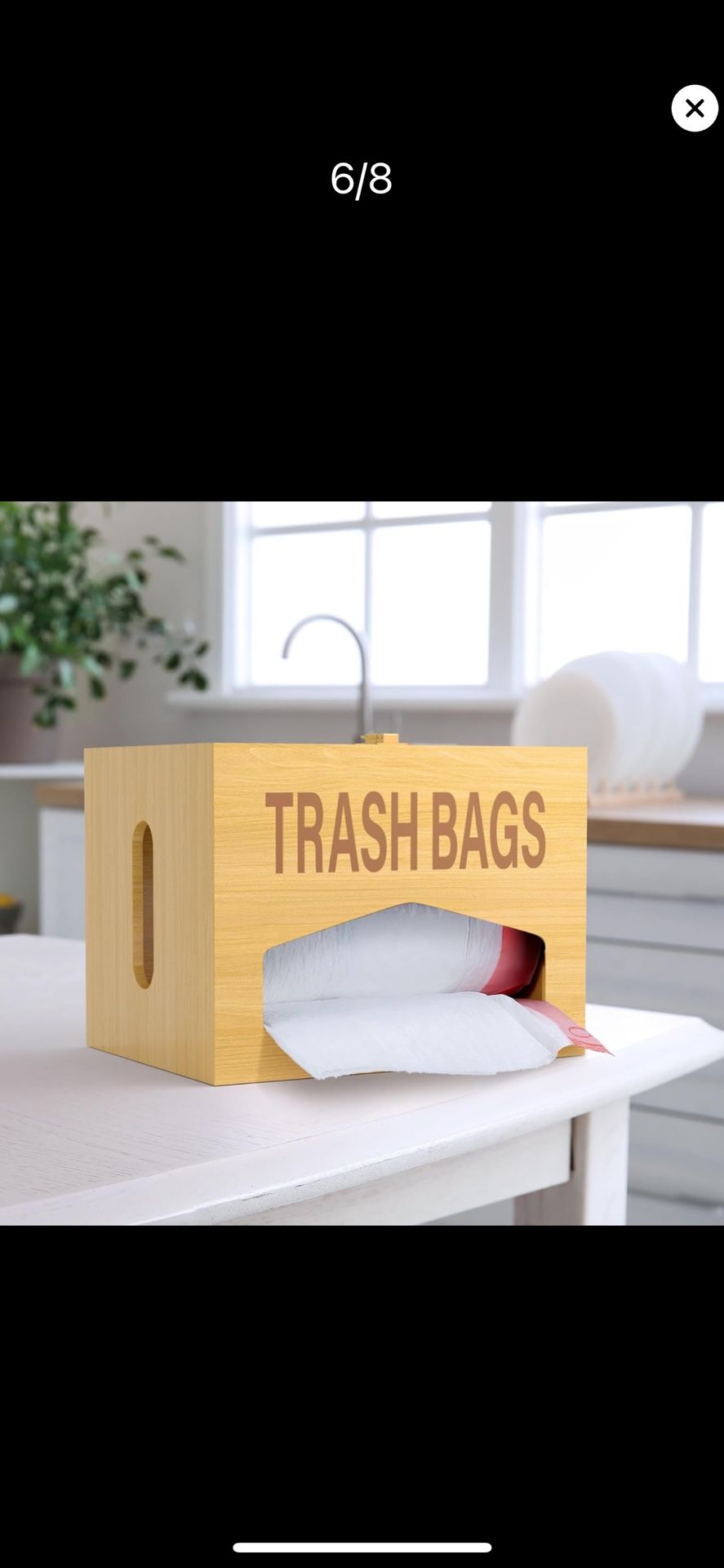 Trash bag dispenser
