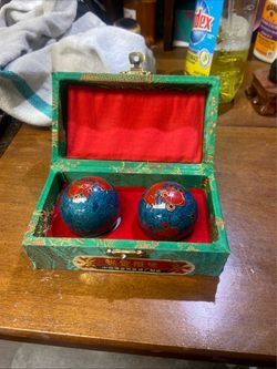Chinese stress relief massage balls