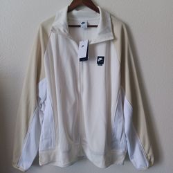 Size XXL Nike Air Pack Men's Full Zip Jacket Beige