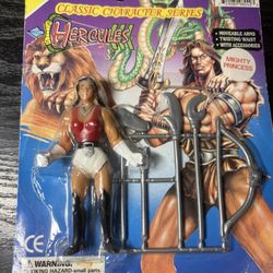 Vintage TOYS Classic Character Series Hercules Princess Action Figure