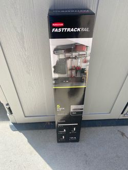 Rubbermaid FastTrack Rail 5-Piece Kit