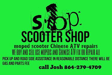All Chinese moped scooters and atv repair