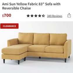 Living Spaces Sofa - Perfect For Small Apartments 