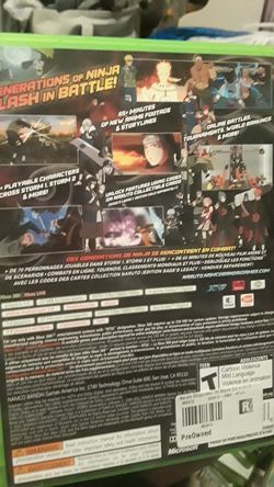 Naruto Shippuden: Ultimate Ninja Storm Generations (Game Disc for Xbox 360)