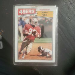 Jerry Rice Topps Card $100 obo