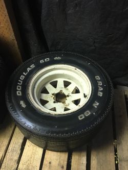 Single Douglas tire L 60-15