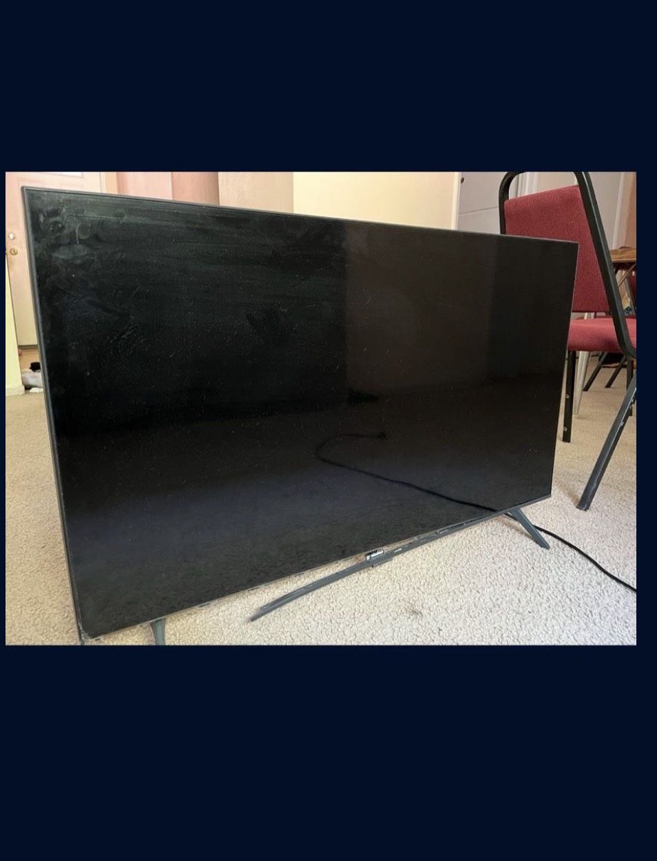 Samsung 43” 4k Damaged