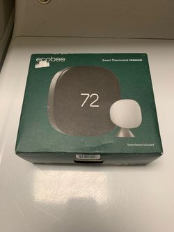 BRAND NEW/OPEN BOX: ecobee Smart Thermostat Premium. See Description for more information.