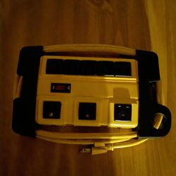 Eight plug surge protector