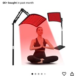 Red Light Therapy for Face and Body, Red Infrared Light Therapy Lamp with Stand Led 660nm Red Light-Therapy& 850nm Infrared Light Device for Body  New