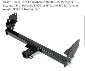 Class 3 Trailer Hitch for 2005-2015 Toyota Tacoma