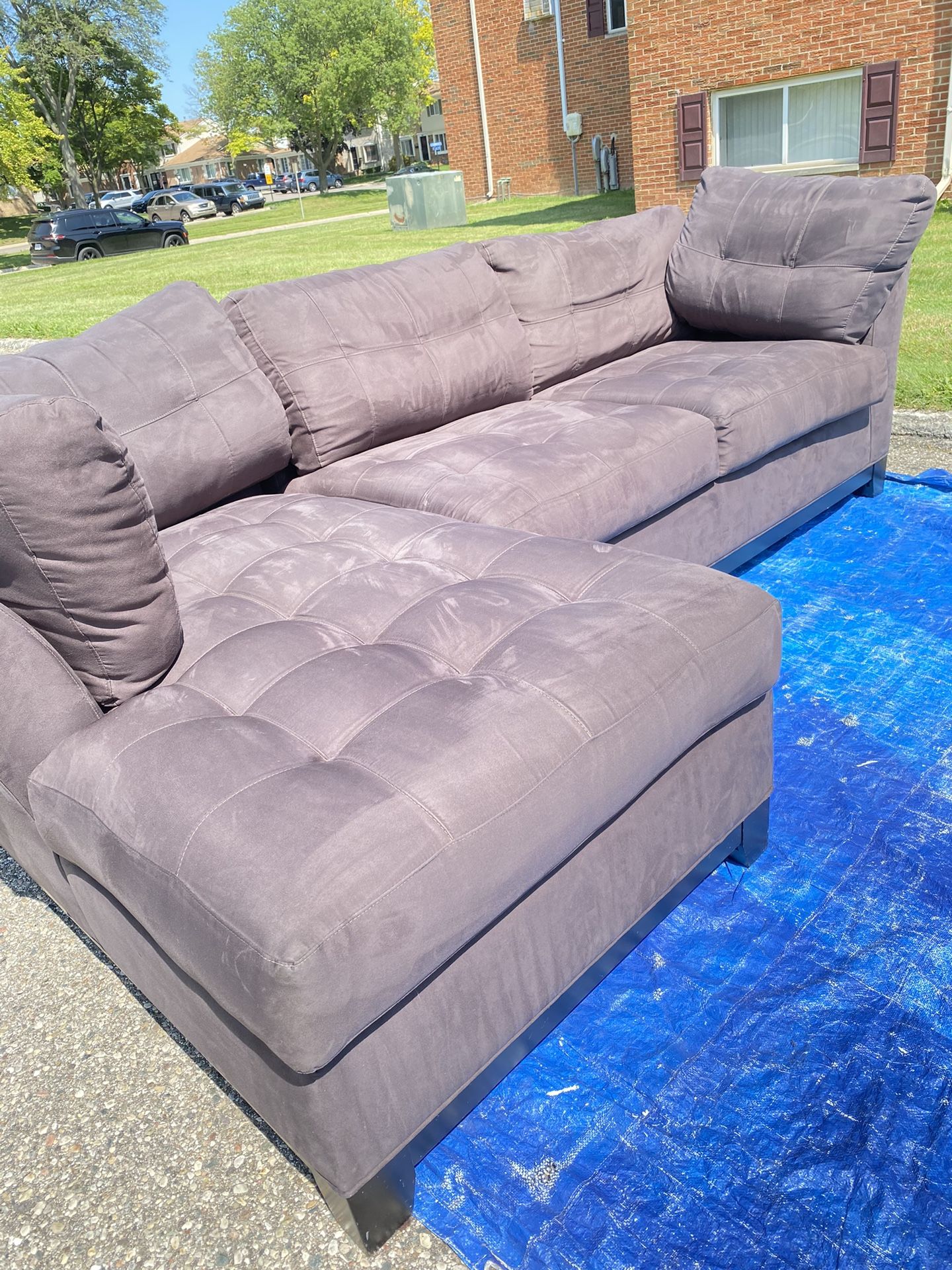 Dark Grey Sectional