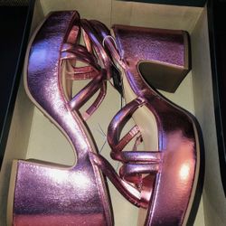 Women’s Pink Heels Size 12