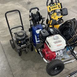 Cold Water Gas Power Pressure Washers 