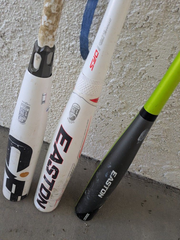 Easton Baseball Bats Each 