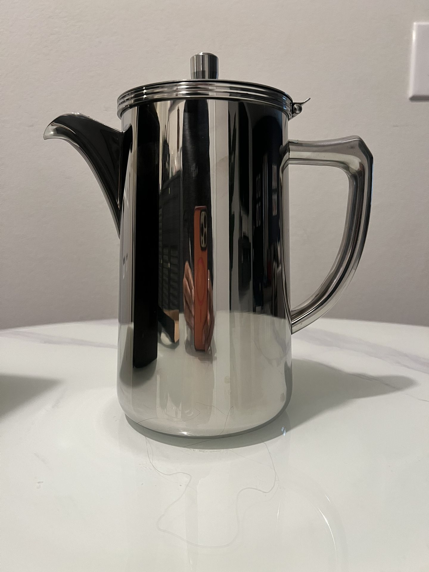 Hot & Cold Stainless Steel Pitcher NEW