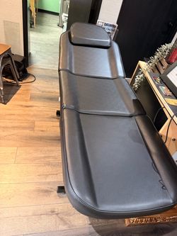 Black Tattoo and Massage Bed