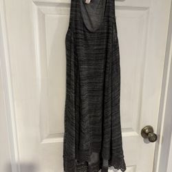 Sun & Shadow Charcoal High Low tank size M