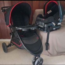 Set Of Stroller With Car Seat  $50