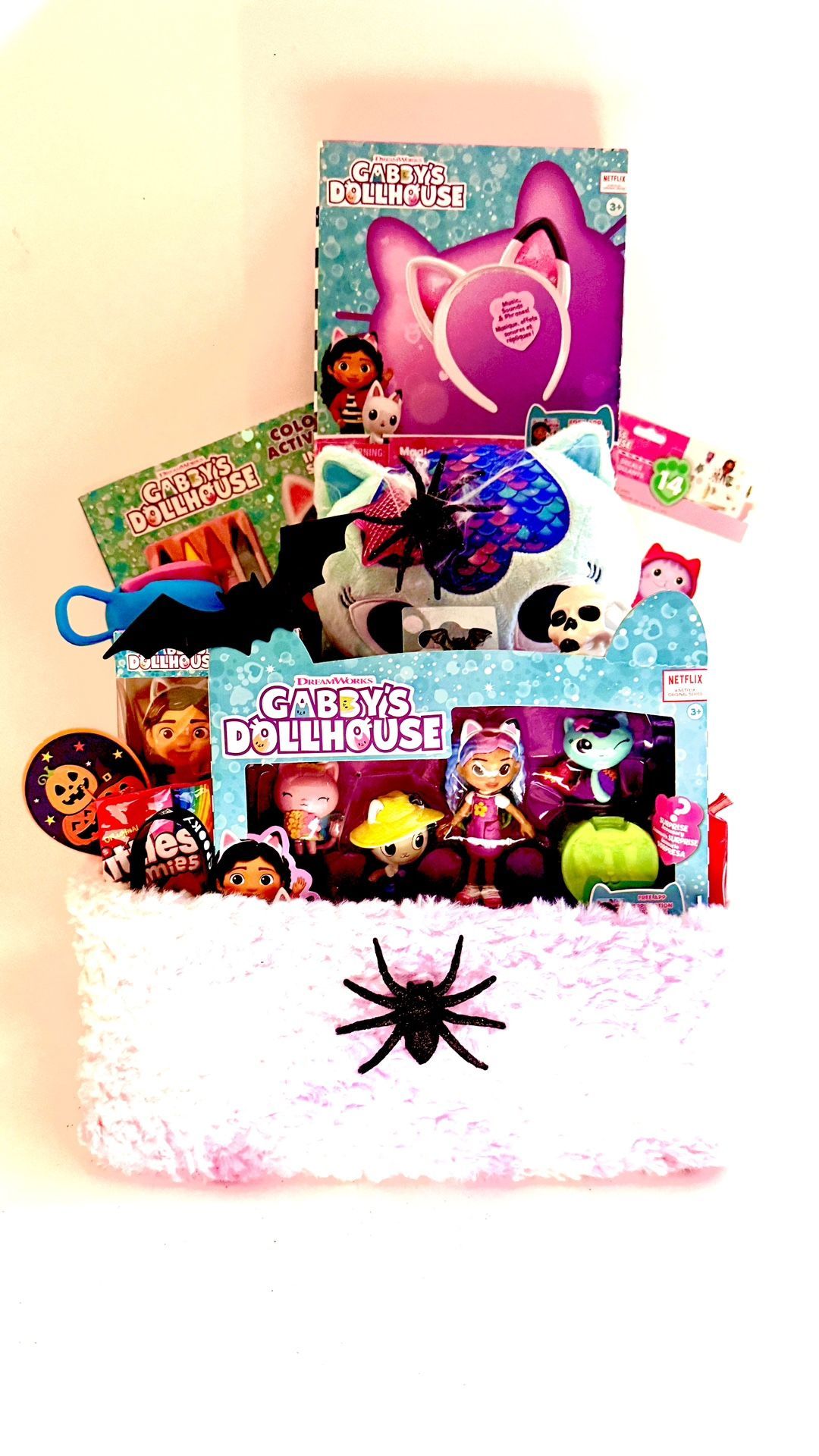 Spooky Baskets Gabby Dollhouse Halloween Gift