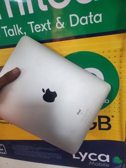 iPad unlocked with warranty
