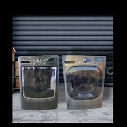 Maytag Front Load Washer And LG Gas Dryer Set