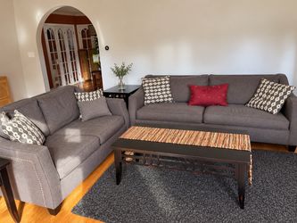 Standard couch plus love seat