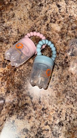 Baby Fresh Food Silicone Feeder 2 Pc