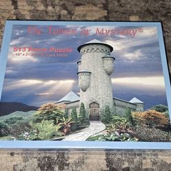 The Tower of Mystery 513pc Puzzle 15"x21.25" Brand New & Factory Sealed!! 