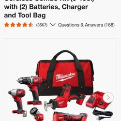 Milwaukee Tool Set