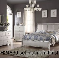 New Queen Bedroom 4 Pc Set