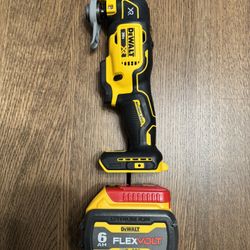Dewalt Multi-Tool And 6AH FlexVolt Battery