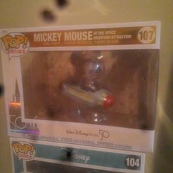 Funko Pop Walt Disney World 50th Vinyl Figure Toy Exclusive  Mickey