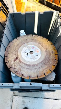 Diamond blade. 14 inch for concrete cutting