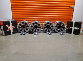 Six 8 Lug 3/4 ton Rims for sale!