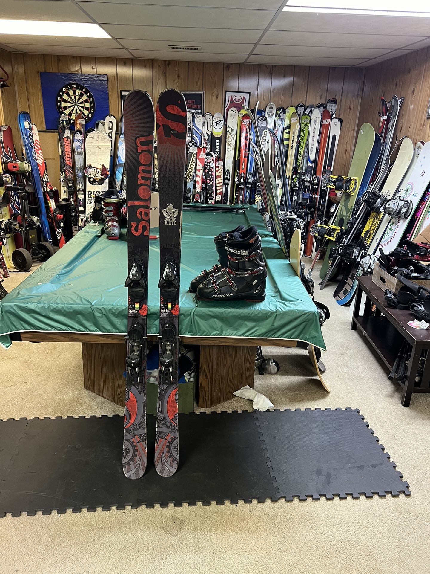 Salomon Ski Package With Boots And Bindings