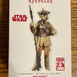 2013 Hallmark Keepsake Leia as BOUSHH Return of the Jedi Limited Xmas Ornament