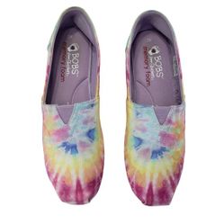 Bob's Tie Dye Shoes