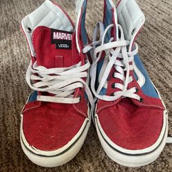 vans spider man shoes