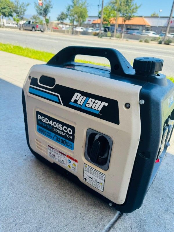 PULSAR GAS 4000 WATTS INVERTER SUPER QUIET GENERATOR