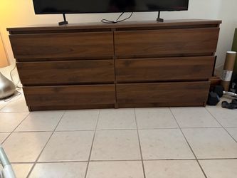 IKEA Brown Dresser - NEEDS REPAIRS